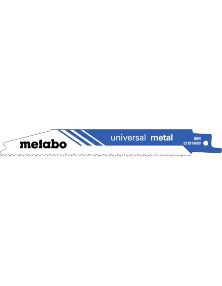 5 hojas para sierras de sable universal metal 150 x 0,9 mm (631914000)