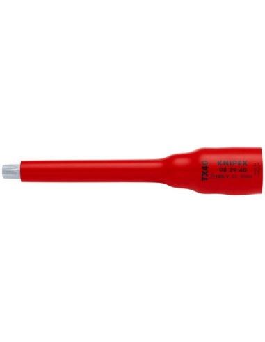 Vaso (doble hexágono) para TX40 123 mm KNIPEX 98 29 40
