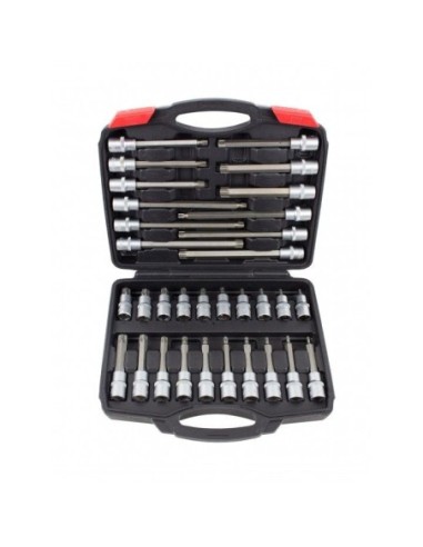KIT LLAVES DE VASO C/ PUNTA TORX 1/2 32PZS