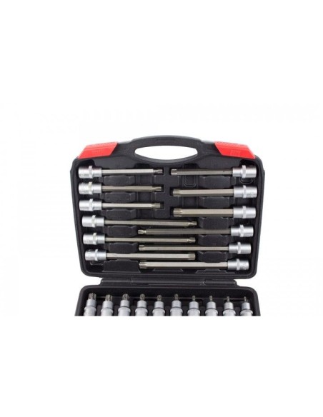 KIT LLAVES DE VASO C/ PUNTA TORX 1/2 32PZS