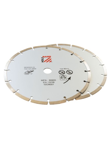 Disco diamante (2U.) 230*7mm |WS230DTS Holzmann