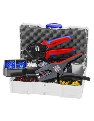 Surtido de crimpado para punteras huecas KNIPEX 97 90 17