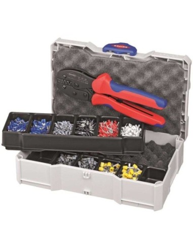 Surtido de crimpado para punteras huecas KNIPEX 97 90 23