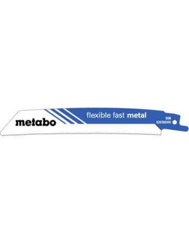 5 hojas para sierras de sable flexible fast metal 150 x 1,1 mm (626566000)
