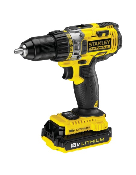 TALADRO ATORNILLADOR 18V Litio 2Ah con maletín