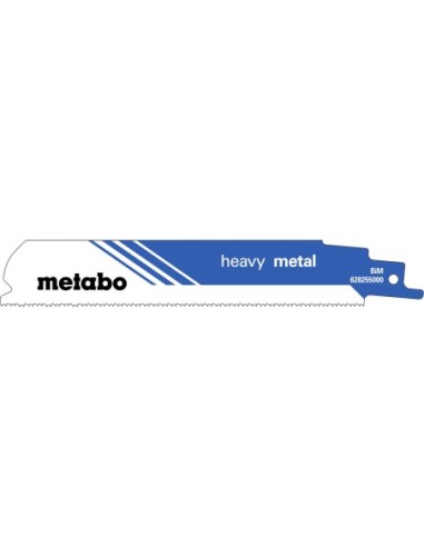 5 hojas para sierras de sable heavy metal 150 x 1,1 mm (628255000)