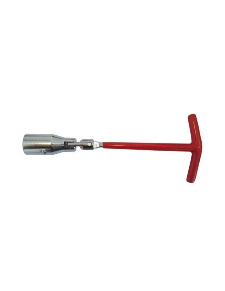 LLAVE PARA BUJIAS EN T ARTICULADA 21MM