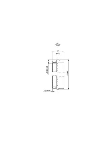 Rodillos de acero | 78-679/14 ROD-60X600X15 AC