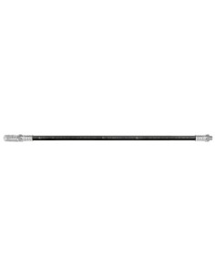 EXTENSIÓN FLEXIBLE CON BOQUILLA PARA BOMBAS O EQUIPOS DE ENGRASE, POLIESTER DE 1 TRENZA, 400 MM
