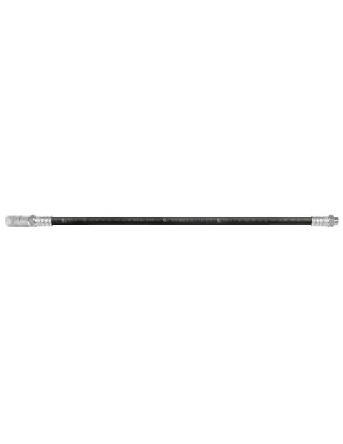 EXTENSIÓN FLEXIBLE CON BOQUILLA PARA BOMBAS O EQUIPOS DE ENGRASE, POLIESTER DE 1 TRENZA, 400 MM