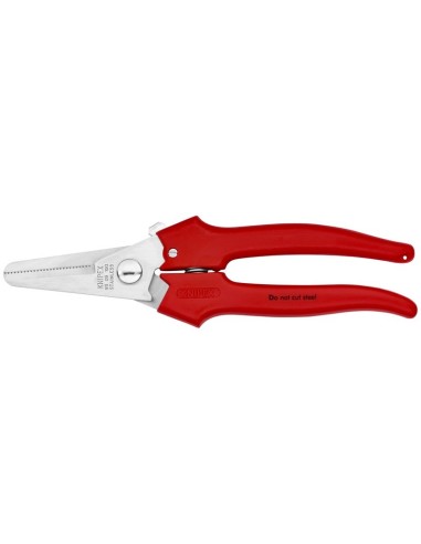 Tijeras universales con revestimiento de plástico 190 mm KNIPEX 95 05 190 SB