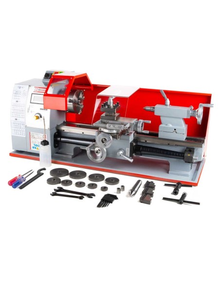 Torno para metal con variador electrónico | ED400FD_230V Holzmann