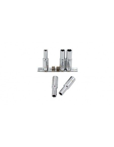 KIT 5PZS LLAVES LONGAS 3/8 TORX INTERIOR E8-E14