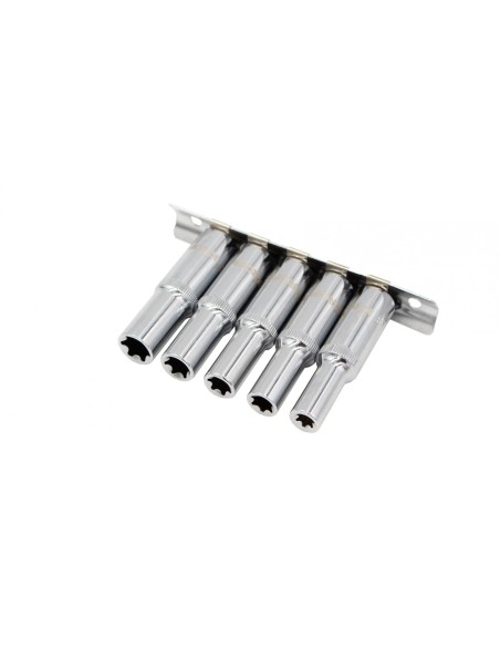 KIT 5PZS LLAVES LONGAS 3/8 TORX INTERIOR E8-E14