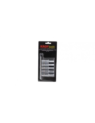 KIT 5PZS LLAVES LONGAS 3/8 TORX INTERIOR E8-E14