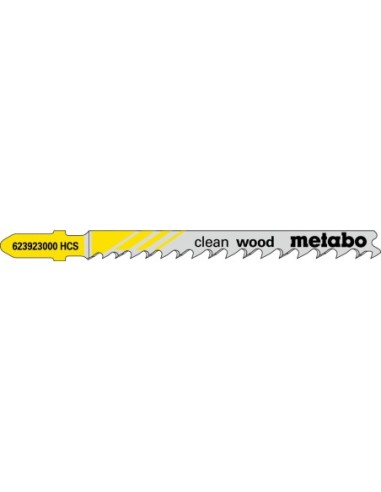 5 hojas para sierra de calar clean wood 74 mm/progr. (623923000)