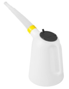 MEDIDOR DE PLÁSTICO GRADUADO, 0 - 5 L