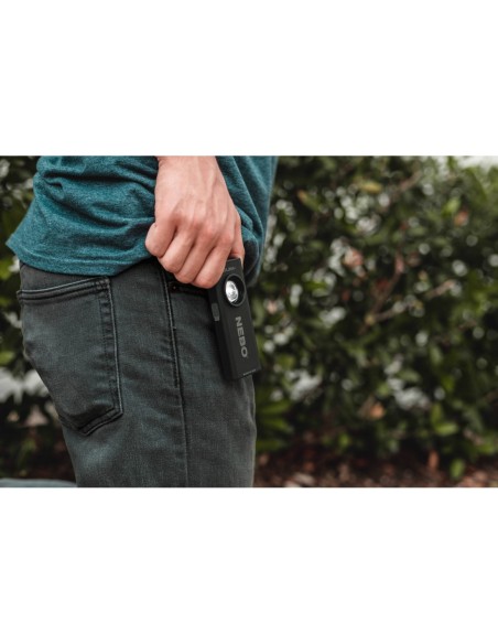 SLIM+ - LINTERNA PETACA 700LM + LASER Y POWERBANK
