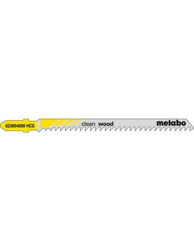 5 hojas para sierra de calar clean wood 91mm / 3,0 (623654000)