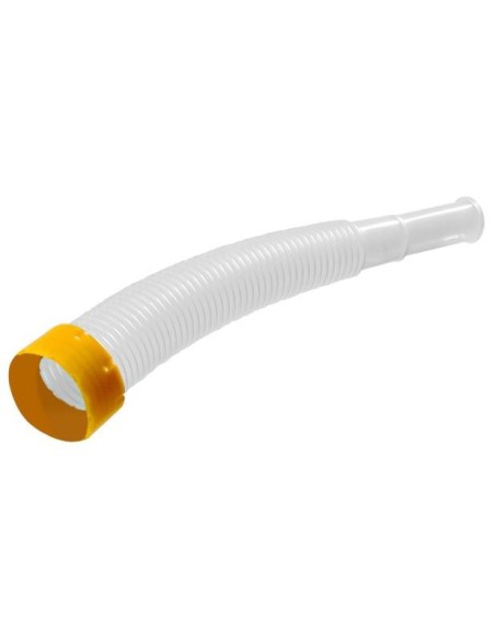 EXTENSIÓN FLEXIBLE DE PLÁSTICO EXTRA LARGA PARA EMBUDOS Y MEDIDORES