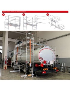 TSA320-P | Barandilla de protección perimetral 2