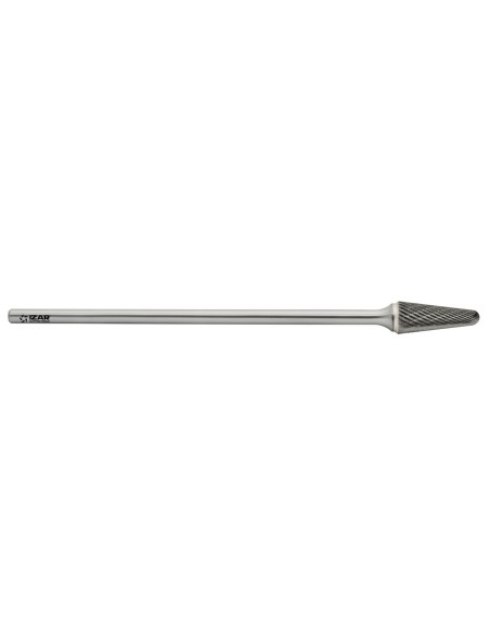 Ref. 9247 fresa rotativa metal duro norma-kel (l) conica redondeada larga