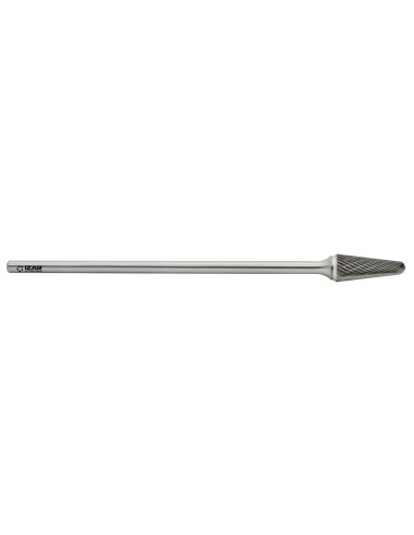 Ref. 9247 fresa rotativa metal duro norma-kel (l) conica redondeada larga