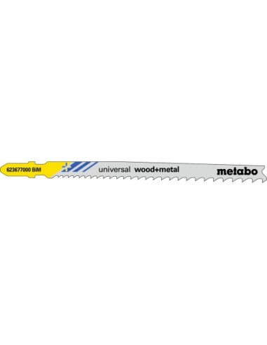 5 hojas para sierra de calar universal wood + metal 106 mm/progr. (623677000)