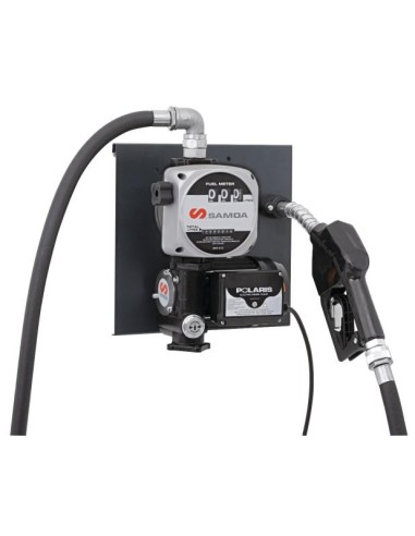 PAQUETE ESTACIONARIO DE BOMBA ELÉCTRICA SERIE POLARIS 230 V AC PARA DIÉSEL CON BOQUEREL AUTOMÁTICO, KIT DE SUCCIÓN Y CONTADOR,