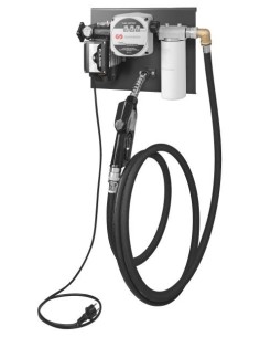 PAQUETE ESTACIONARIO DE BOMBA ELÉCTRICA SERIE POLARIS 230 V AC PARA DIÉSEL CON BOQUEREL AUTOMÁTICO, CONTADOR Y FILTRO, MURAL, 7