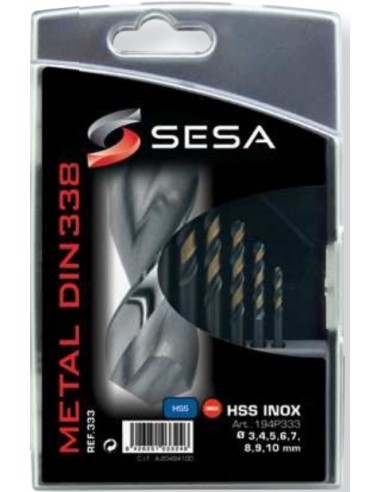 SESA - SESABOX INOX PROGRESIVA 3-10X1.00MM 8PZ.