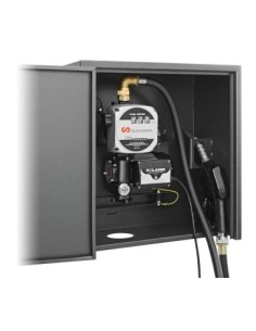 PAQUETE ESTACIONARIO DE BOMBA EN CABINA CON LLAVE SERIE POLARIS 230 V AC PARA DIÉSEL CON BOQUEREL AUTOMÁTICO Y CONTADOR, MURAL,