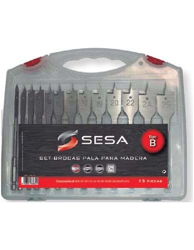 SESA - SET BROCA PALA B 13 PIEZAS