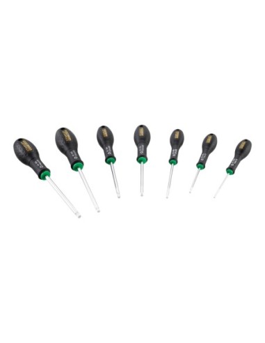Set destornilladores Torx FATMAX 7 piezas: T10, T15, T20, T25, T27, T30 y T40