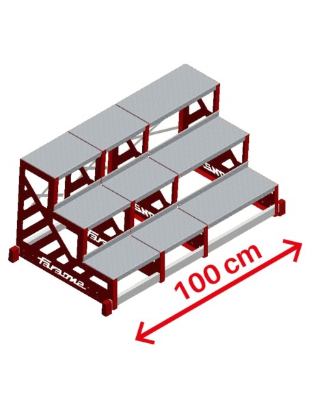 SGAS-P-100L | Ancho especial para taburete SGAS