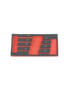 MÓDULO VACIO LLAVES COMBINADAS C/ CARRACA FLE. 8PC