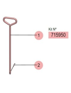 KIT VARILLA DE TIRO BP70