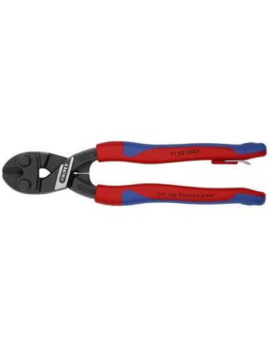 CoBolt Cortabulones compacto con fundas esbeltas en dos componentes, con anilla de fijación integrada para colocar un disposit