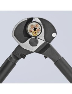 Tijeras cortacables con fundas multicomponentes 500 mm KNIPEX 95 12 500 2