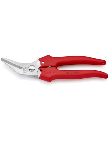 Tijeras universales con revestimiento de plástico 185 mm KNIPEX 95 05 185