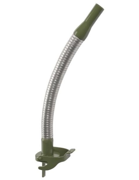 BOQUILLA FLEXIBLE CROMADA PARA PETACAS METÁLICAS JERRYCANS