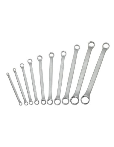 Transmodule. 10 llaves fijas cerradas acodadas