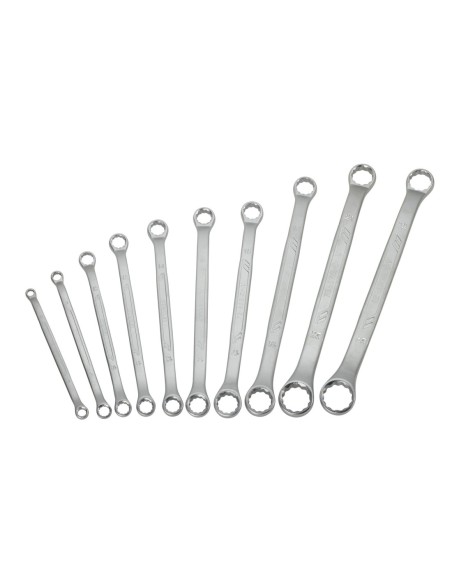 Transmodule. 10 llaves fijas cerradas acodadas