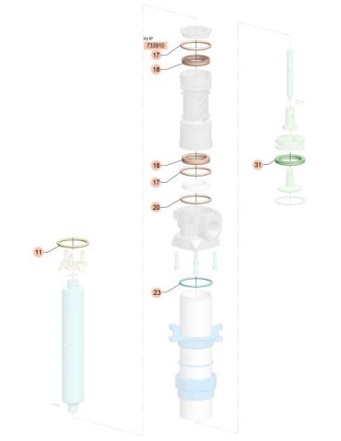KIT EMPAQ. AIRE-ACEITE PM2-1,1/NICKEL