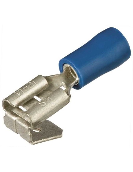 Terminales hembra para enchufes planos aislados 100 unidades de cada tipo KNIPEX 97 99 091