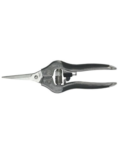 Tijera profesional para vendimia y recolección con cuchilla de acero inoxidable