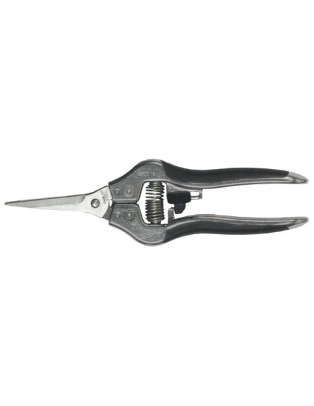 Tijera profesional para vendimia y recolección con cuchilla de acero inoxidable