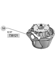 CUERPO DEL MEDIDOR MC30/MP30