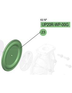 KIT MEMBRANAS UP20 NBR