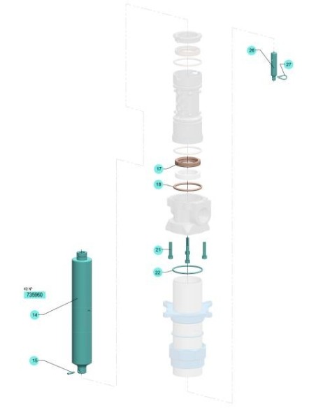 KIT VÁSTAGO PM2 1,1-SP